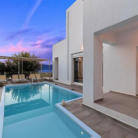 Cretan Sunset Villa Heated Pool Dhrámia Exterior foto